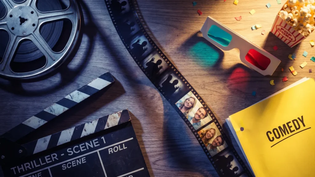 Objets évoquant les genres cinématographiques